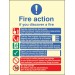 Multi-lingual Fire Action Manual Lift