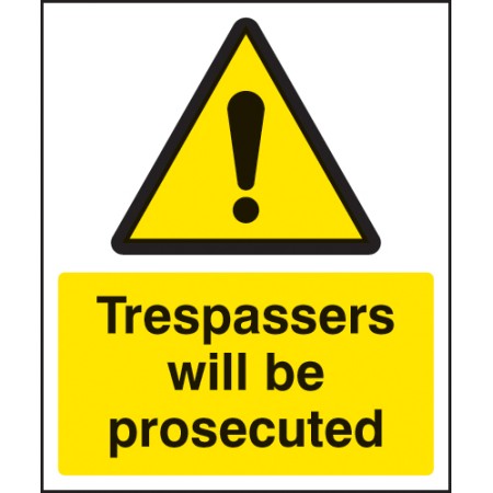Trespassers Will be Prosecuted