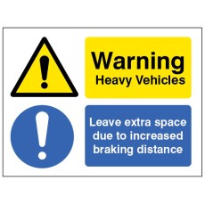Heavy Vehicle Leave Extra Space Due to Increased Braking Distance