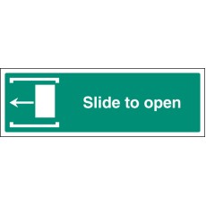 Slide to Open Left