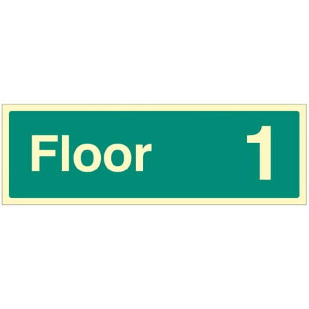 Floor 1 - Floor Level Dwelling ID Signs