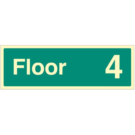 Floor 4 - Floor Level Dwelling ID Signs
