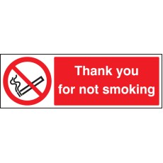 Please Do Not Smoke- Thank You