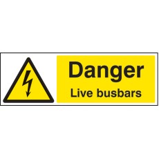 Danger - Live Busbars