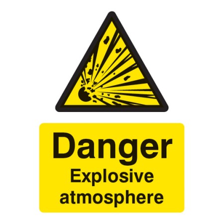 Danger - Explosive Atmosphere BS5499