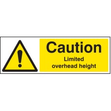 Caution - Limited Overhead Height