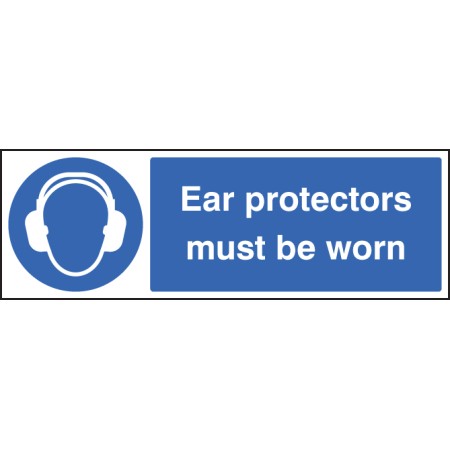 Ear Protectors Must be Worn