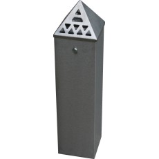 Floor Standing Cigarette Bin (800mm Height)x(200 x 200mm Base)