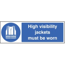 High Visibility Jackets Must be Worn