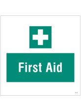 First Aid - Site Saver Sign