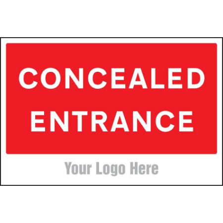 Concealed Entrance - Add a Logo - Site Saver
