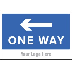 One Way: Arrow Left - Add a Logo - Site Saver