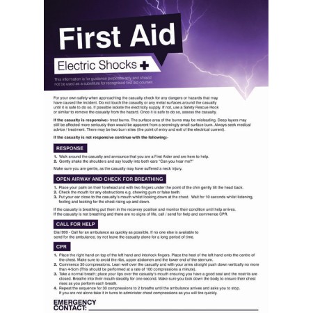 First Aid Shocks - Poster