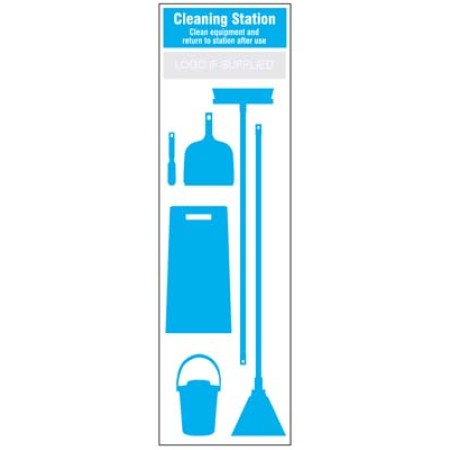 Cleaning Station Shadow Board - 6 Piece