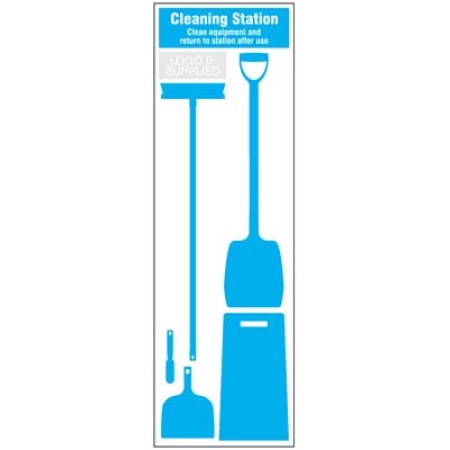 Cleaning Station Shadow Board - 5 Piece