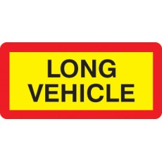 Long Vehicle Panel - Reflective Aluminium - 525 x 250mm