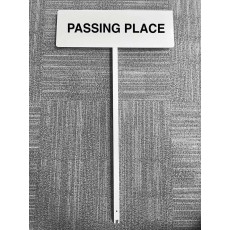 Verge Sign - Passing Place 