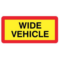 Wide Vehicle Panel - Short Length
