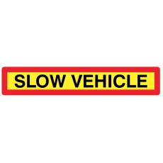 Slow Vehicle Panel - Long Length