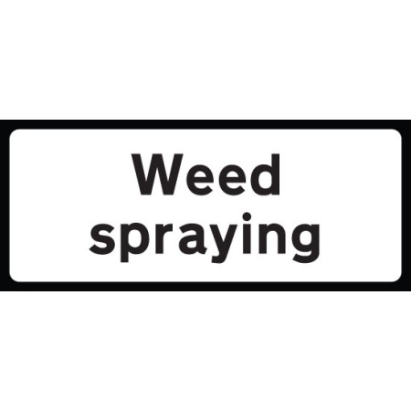 Weed Spraying Supp Plate - Class RA1