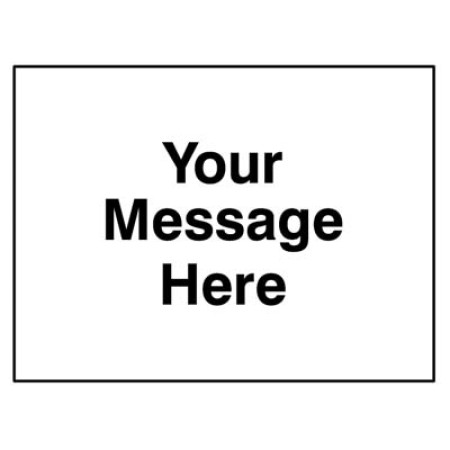 Class RA1 Zintec - Your Message Here 