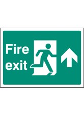 A4 Fire Exit Up
