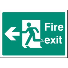 A4 Fire Exit Left