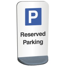 Temporary Sign - Reserved Parking