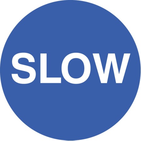 Slow - Floor Graphic