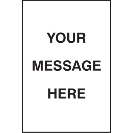 Your Message Here - Floor Graphic