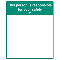 Mirror Message - This Person Is Responsible for Your Safety