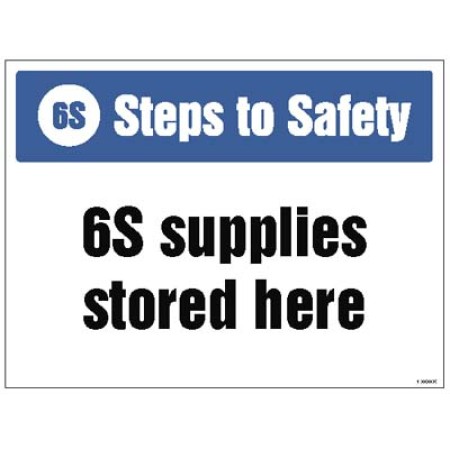 Steps to Safety - Supplies Stored Here
