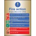 Fire Action Auto Dial with Lift