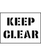 Stencil Kit - Keep Clear