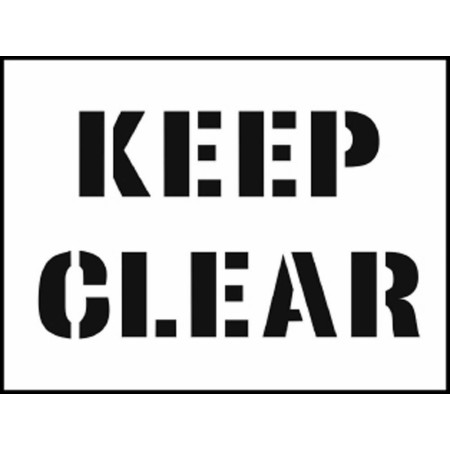 Stencil Kit - Keep Clear