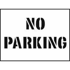Stencil Kit - No Parking