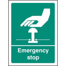 Emergency Stop (White / Green)