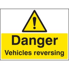 Danger - Vehicle Reversing