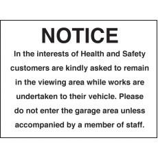 Notice in the Interest of Health