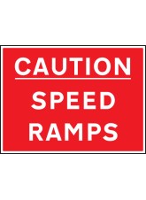 Caution - Speed Ramps